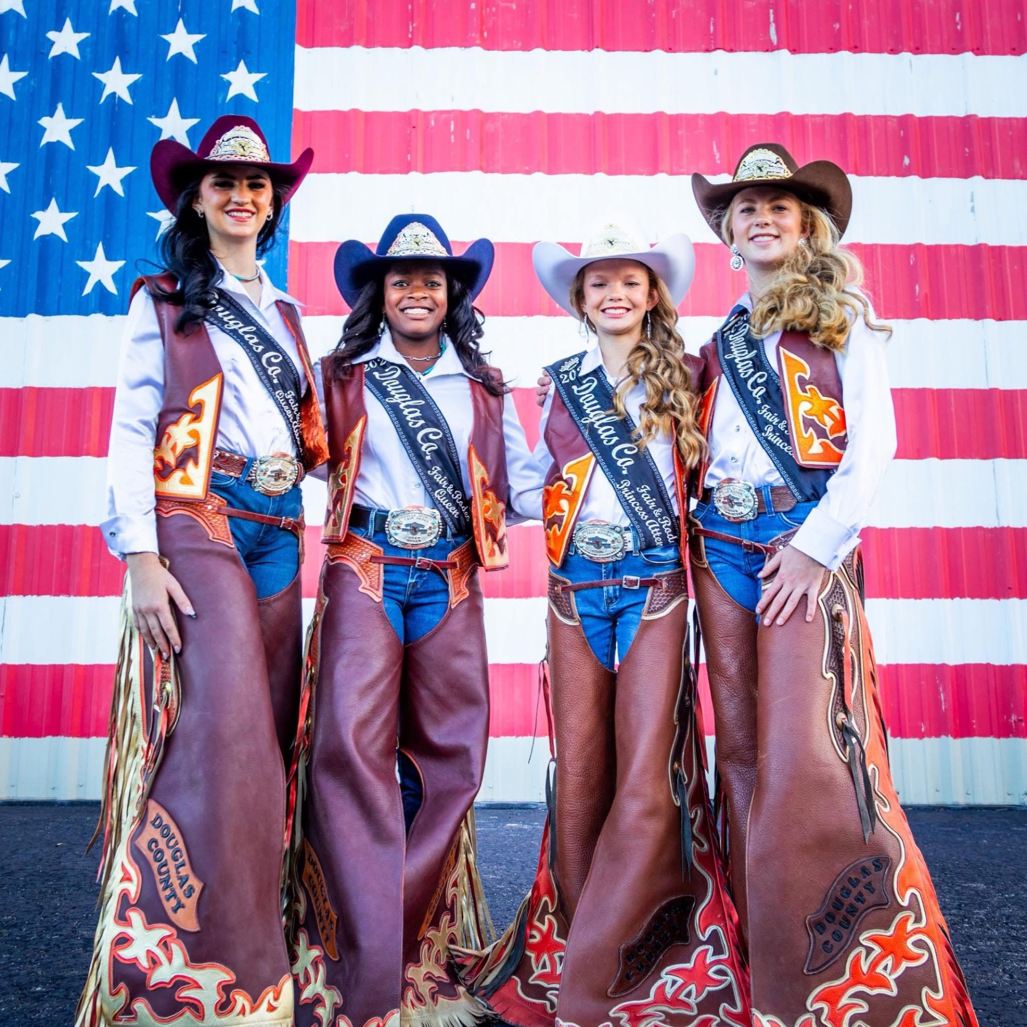 The 2026 Douglas County Fair & Rodeo Royalty court